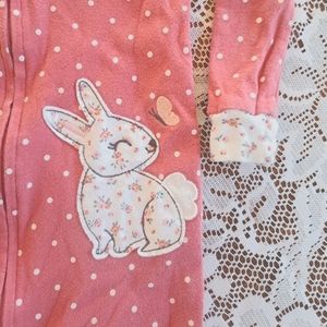 Carters bunny rabbit zip one-piece